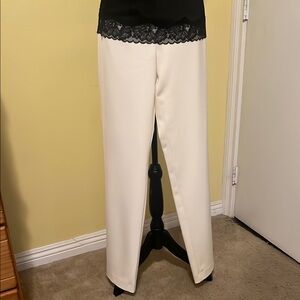 Elegant White Women's Pants